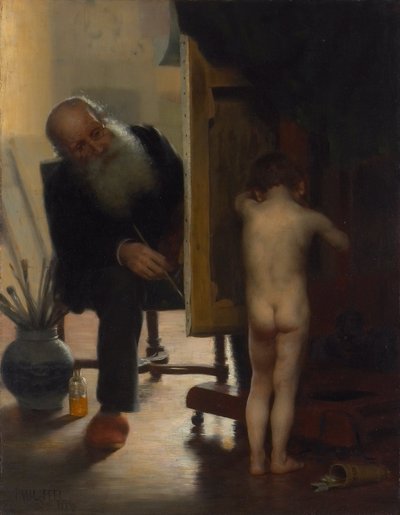 La modelo cansada de Paul Peel